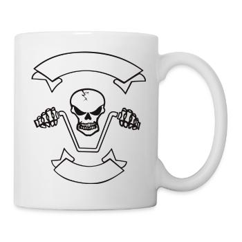 Biker from Hell - Mug - white - Right