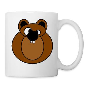 Eichhörnchen - Tasse - Weiß - Rechts