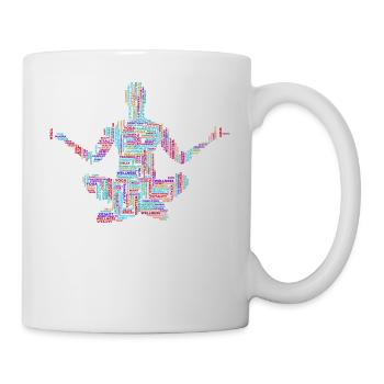 Yoga - Tasse - Weiß - Rechts