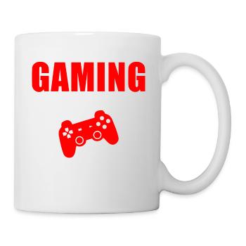 Gaming quoi d'autre - Mug blanc - blanc - Droite