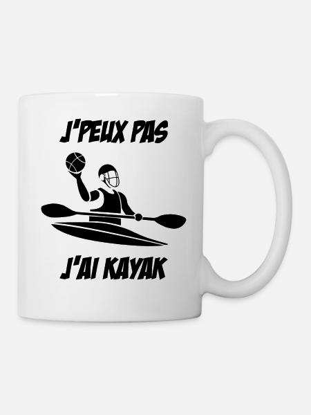 kayak polo - Mug blanc - blanc