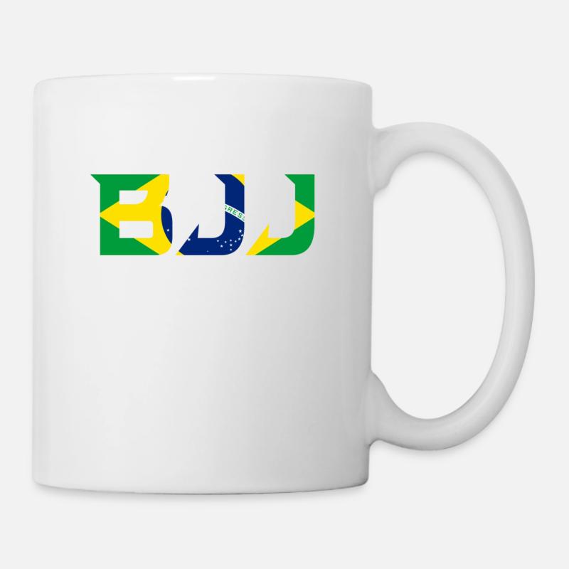 BJJ-Shirt - Mug - white