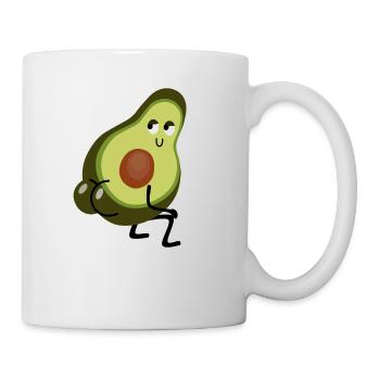 Avocado-Twerk - Tasse - Weiß - Rechts