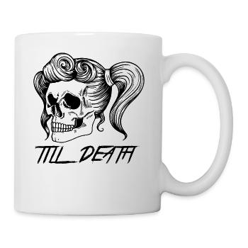 Partenaire chercher jusqu'à leur mort amoureux BB Part 1 - Mug blanc - blanc - Droite