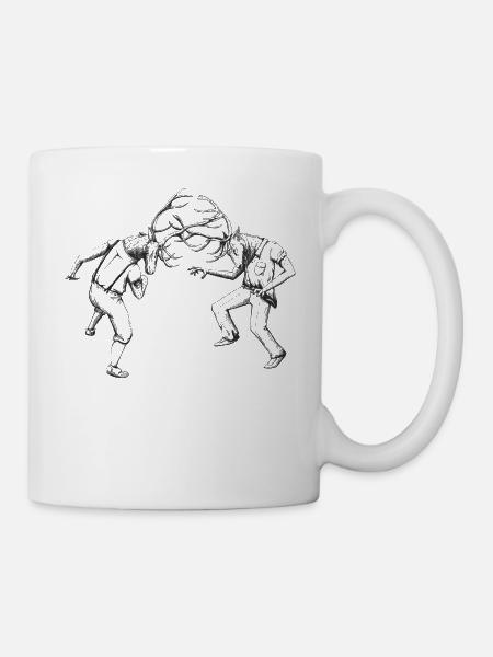 Furche - Tasse - Weiß