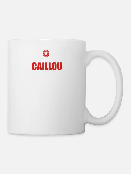 Cadeau il sa chose anniversaire comprendre CAILLOU - Mug blanc - blanc