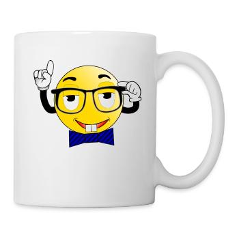 Smiley - Tasse - Weiß - Rechts