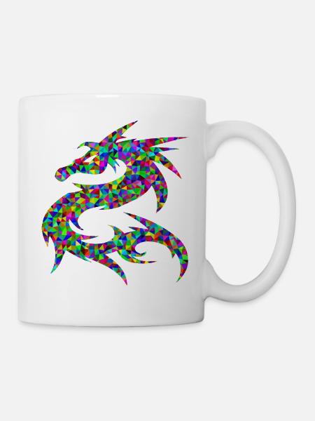 Dragon - Tasse - Weiß