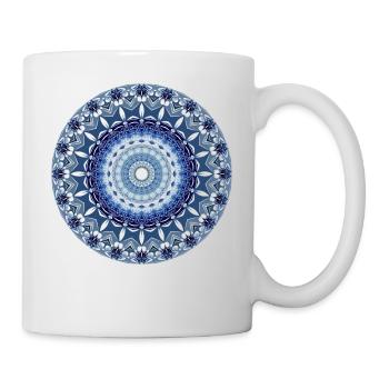 Mandala - Tasse - Weiß - Rechts