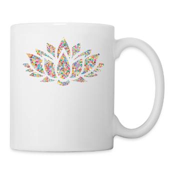 Lotus - Tasse - Weiß - Rechts