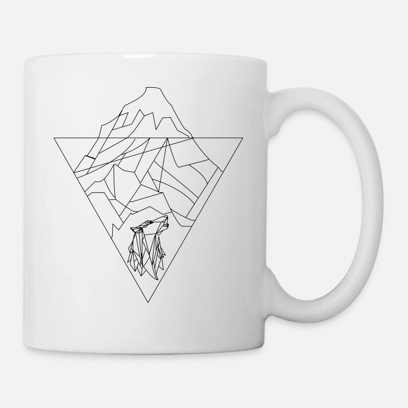 Mount Wolf - Tasse - Weiß