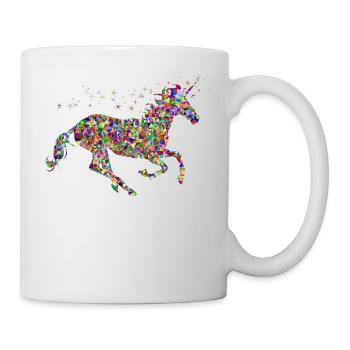 Rainbow Unicorn Sparkles - Mug - white - Right