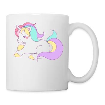 cute unicorn - Mug - white - Right