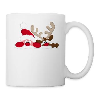 rennes rennes nicholas nicholas noël Weihn - Mug blanc - blanc - Droite