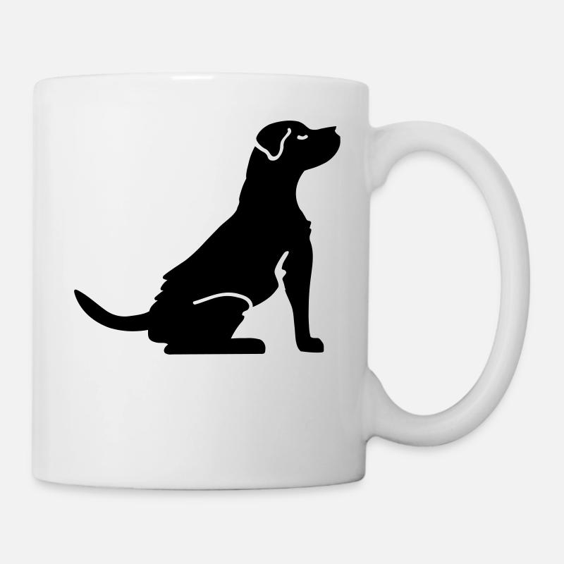 les amateurs de chiens - Chien - Mug blanc - blanc