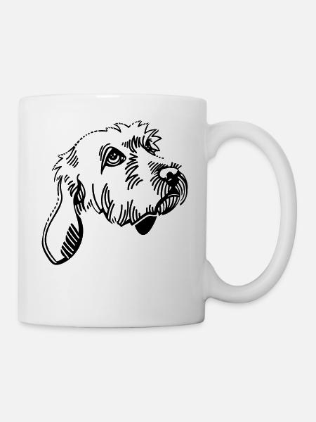 Basset Fauve De Bretagne - Mug blanc - blanc