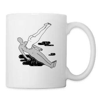 Hals über Kopf - Tasse - Weiß - Rechts
