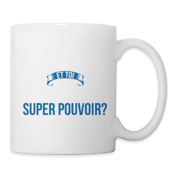 Country super pouvoir homme - Mug blanc - blanc - Droite
