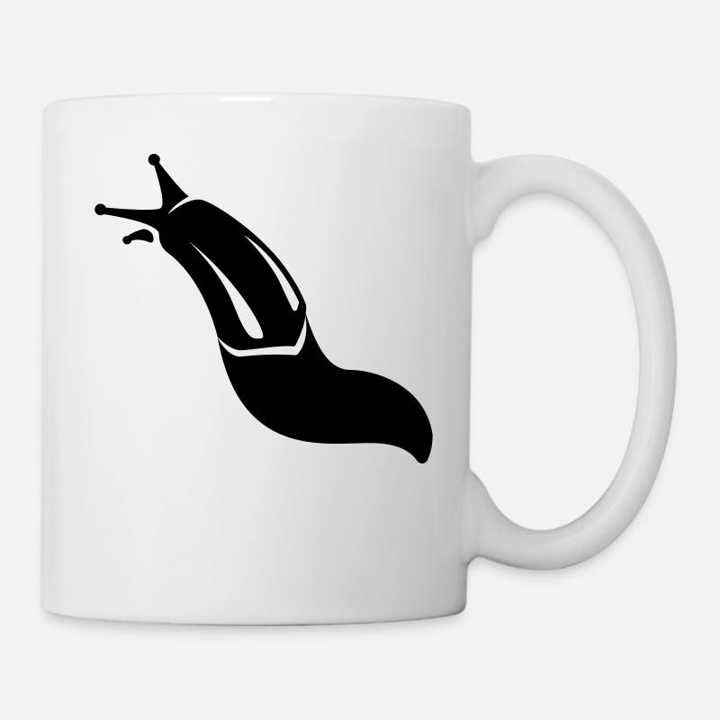 limace - Mug blanc - blanc