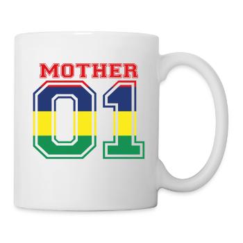 MUTTER MAMA 01 MOTHER QUEEN Mauritius - Tasse - Weiß - Rechts