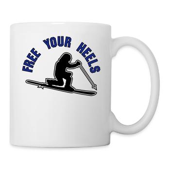 libérer vos talons z3 - Mug blanc - blanc - Droite
