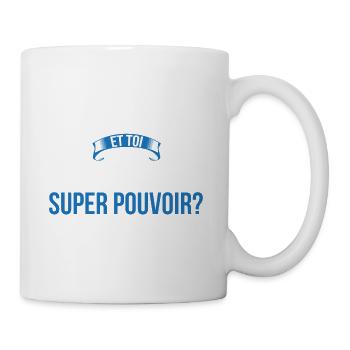 Orthoptiste super pouvoir homme - Mug blanc - blanc - Droite
