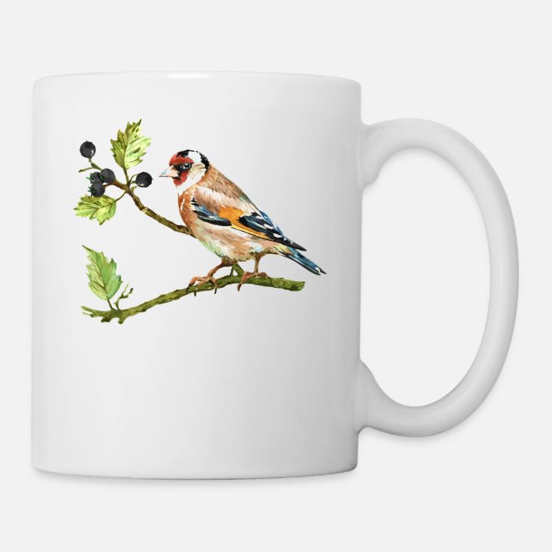 Goldfinch - Mug - white