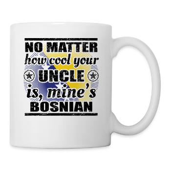 no matter uncle cool uncle poison Bosnia Herzegovina - Mug - white - Right