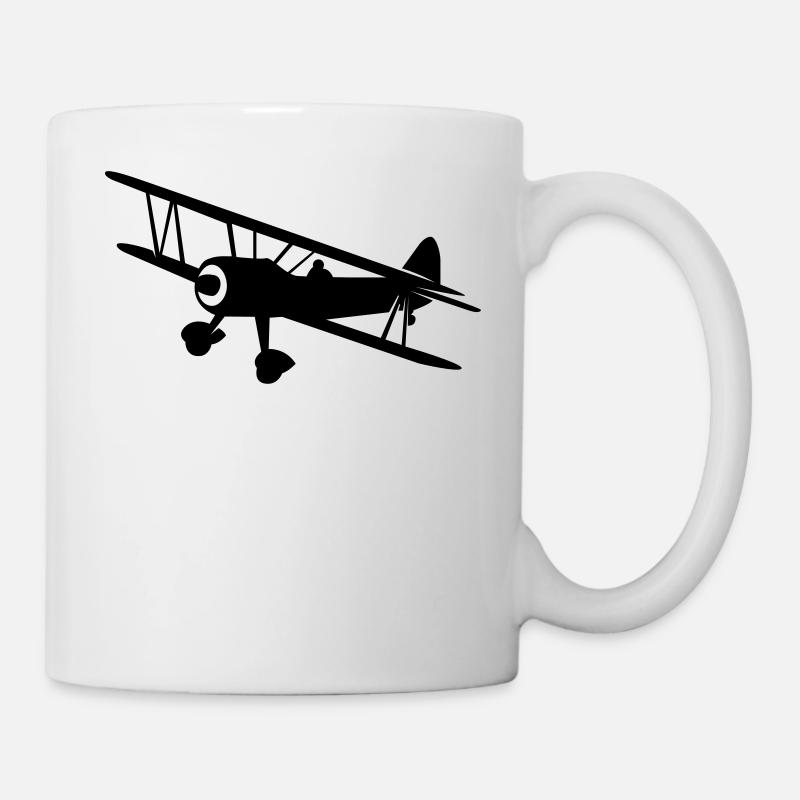 Avion - Fly - Mug blanc - blanc