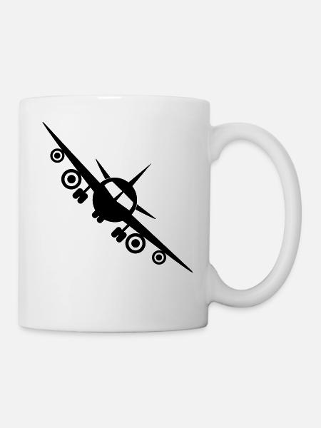 Avion - Fly - Mug blanc - blanc