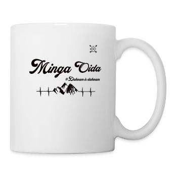Minga Oida Stuff - Tasse - Weiß - Rechts