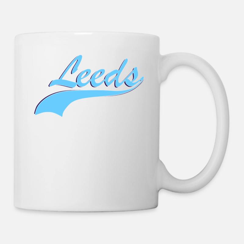 Leeds - Tasse - Weiß
