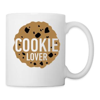 cookie lover - Tasse - Weiß - Rechts