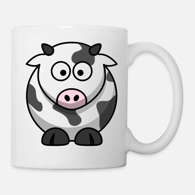 vache - Mug blanc - blanc