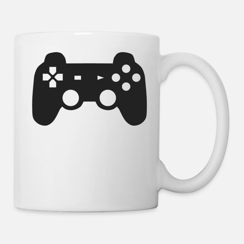contrôleurs - Mug blanc - blanc