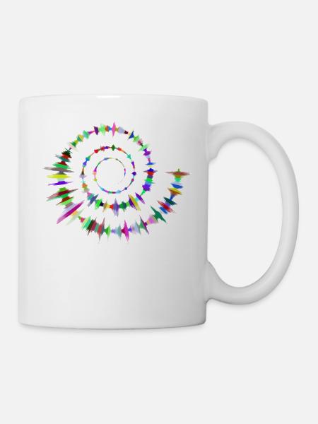 musique - Mug blanc - blanc