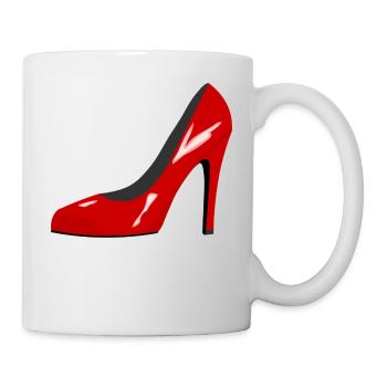 High heels - Mug - white - Right