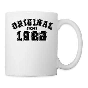 Original Since 1982 College Style - Tasse - Weiß - Rechts