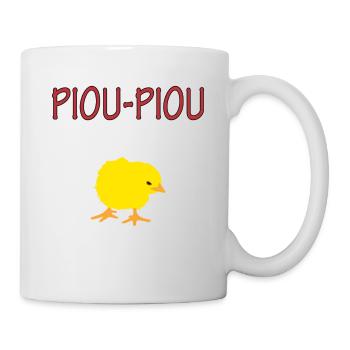 Pioupiou - Mug blanc - blanc - Droite