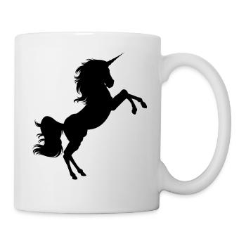 Unicorn - Tasse - Weiß - Rechts