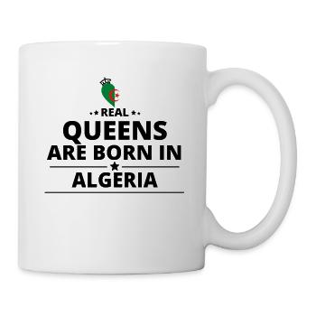 GESCHENK QUEENS LOVE FROM ALGERIA - Tasse - Weiß - Rechts