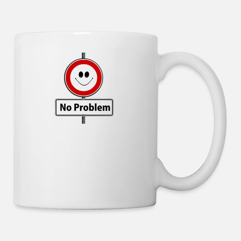 problem - Tasse - Weiß