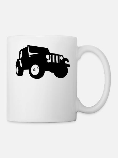Jeep - SUV - Mug blanc - blanc