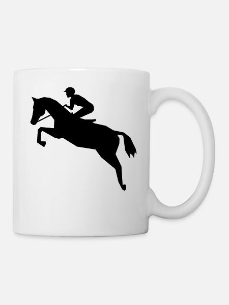 Jockey - Horse Racing - Mug - white