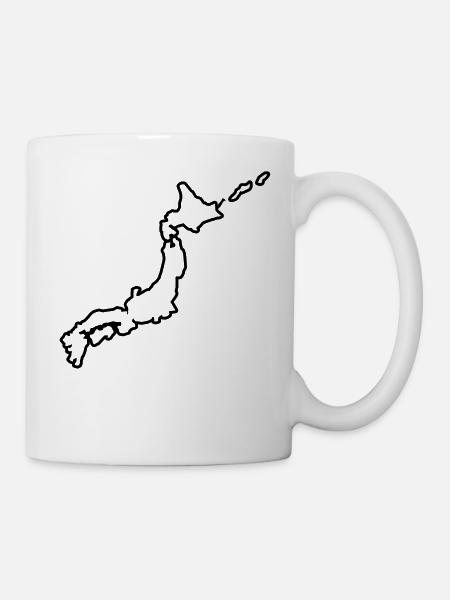 Japan - Japanese - Mug - white