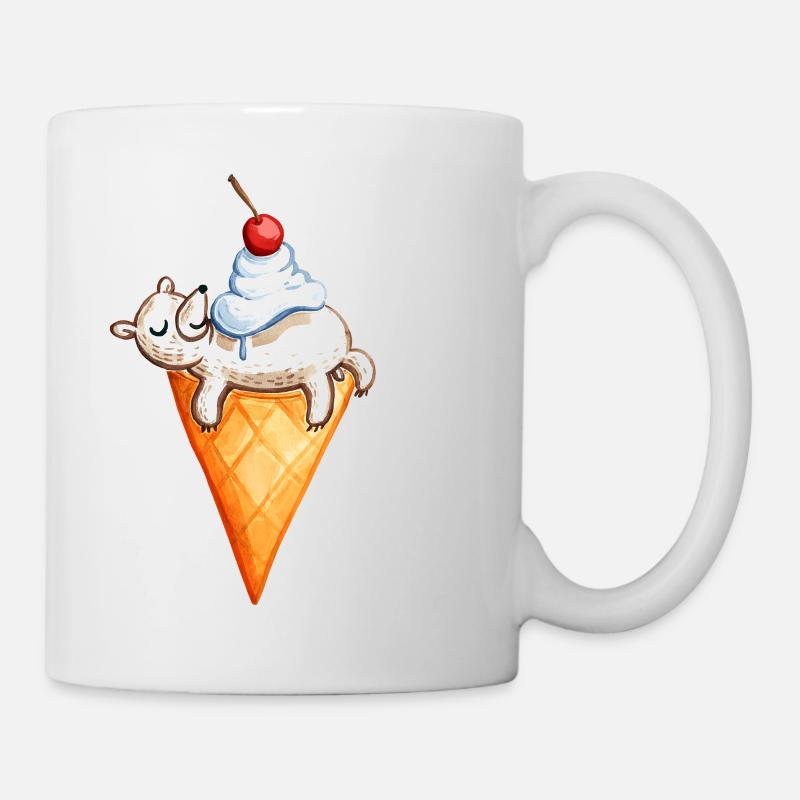 Eis Eis Baby - Eisbär - Tasse - Weiß