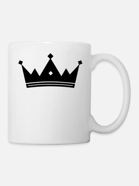 crown - Mug - white