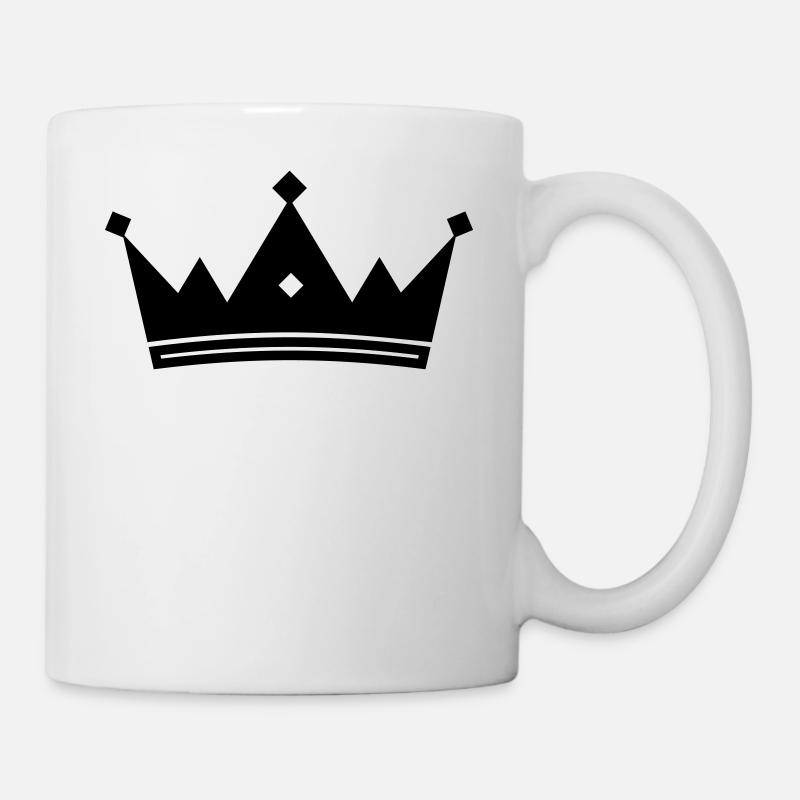 crown - Mug - white
