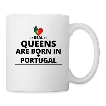 CADEAU QUEENS AMOUR DU PORTUGAL PORTUGAIS - Mug blanc - blanc - Droite