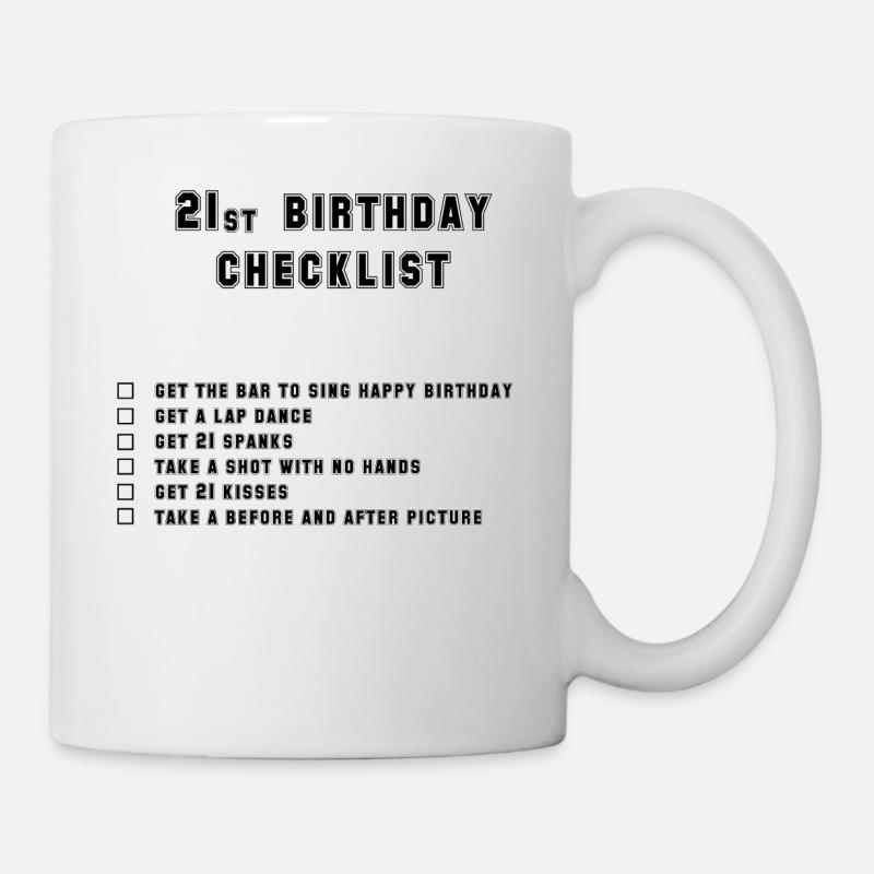 21e - Mug blanc - blanc